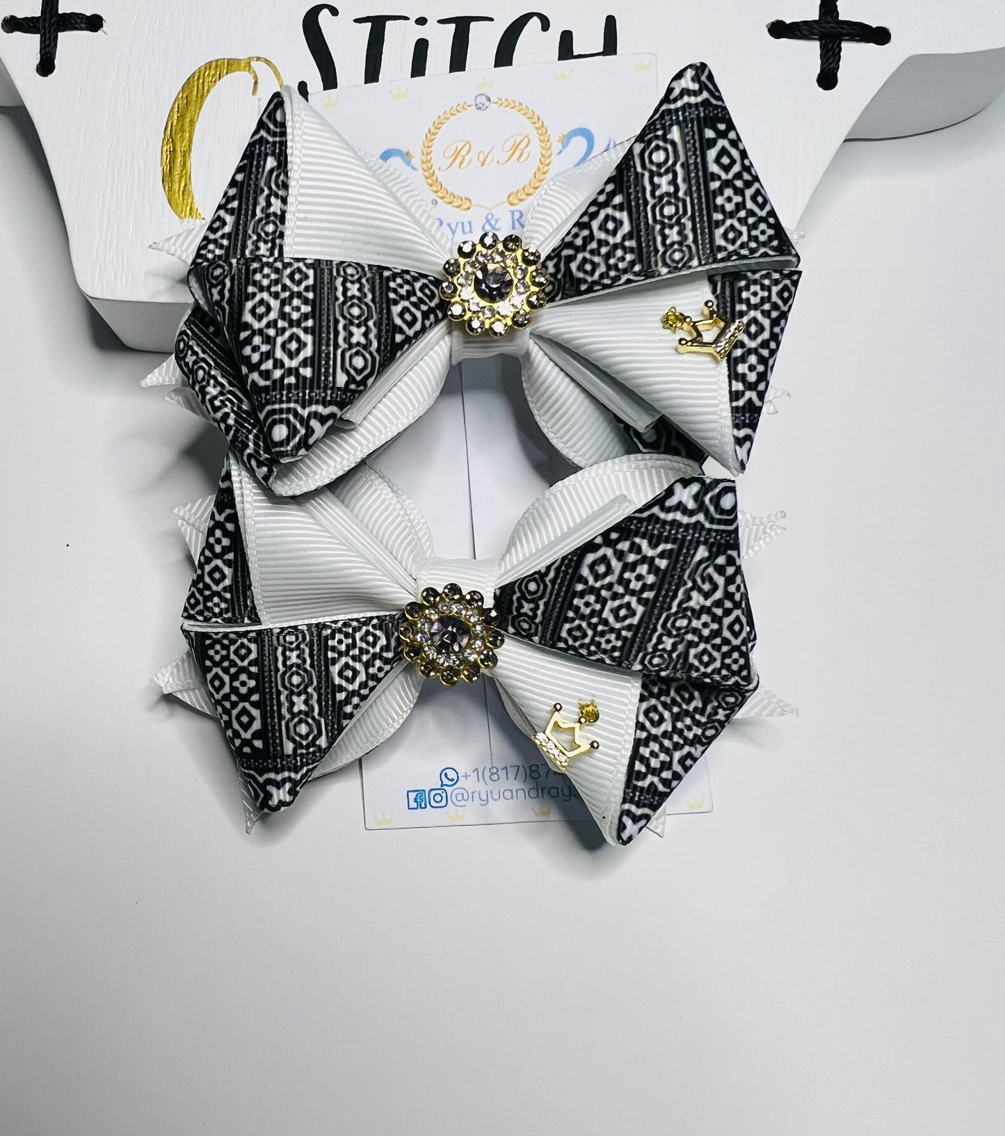 Queen Nandi Zulu Hair Bows