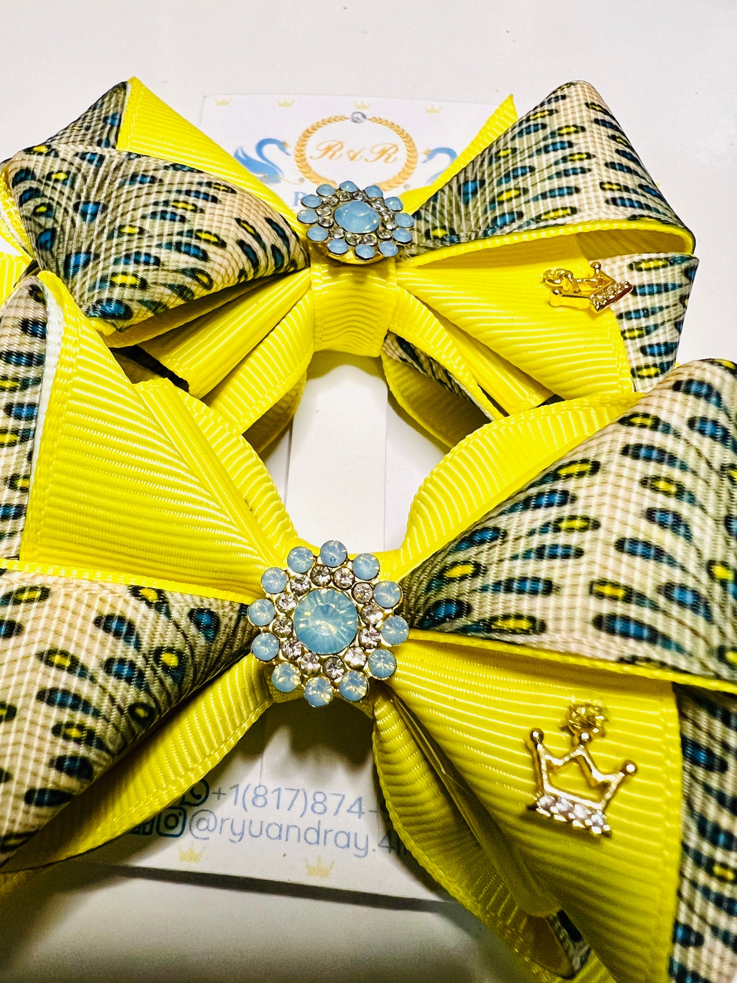 Queen Nandi Zulu Hair Bows