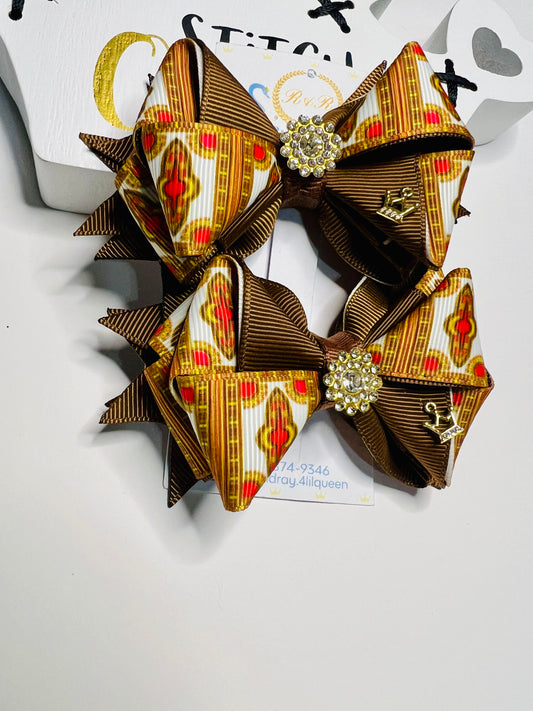 Queen Nandi Zulu Hair Bows