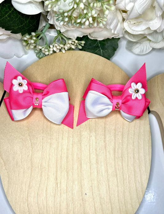 Flower  Pair of Bows