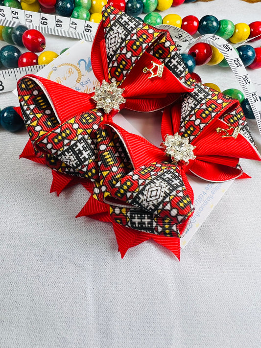 Queen Nandi Zulu Hair Bows