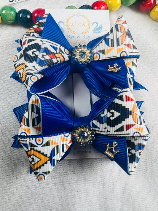 Queen Nandi Zulu Hair Bows