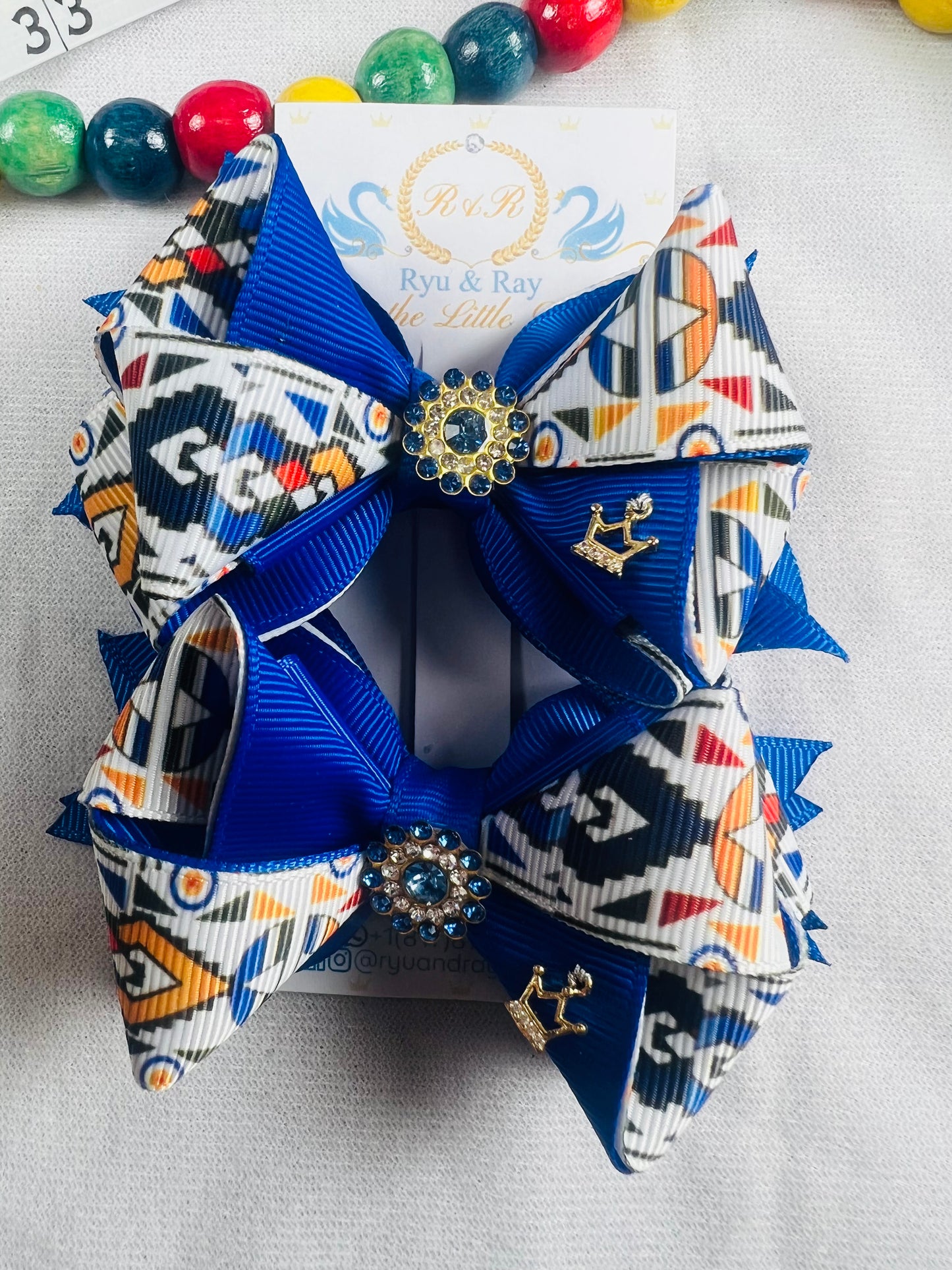 Queen Nandi Zulu Hair Bows