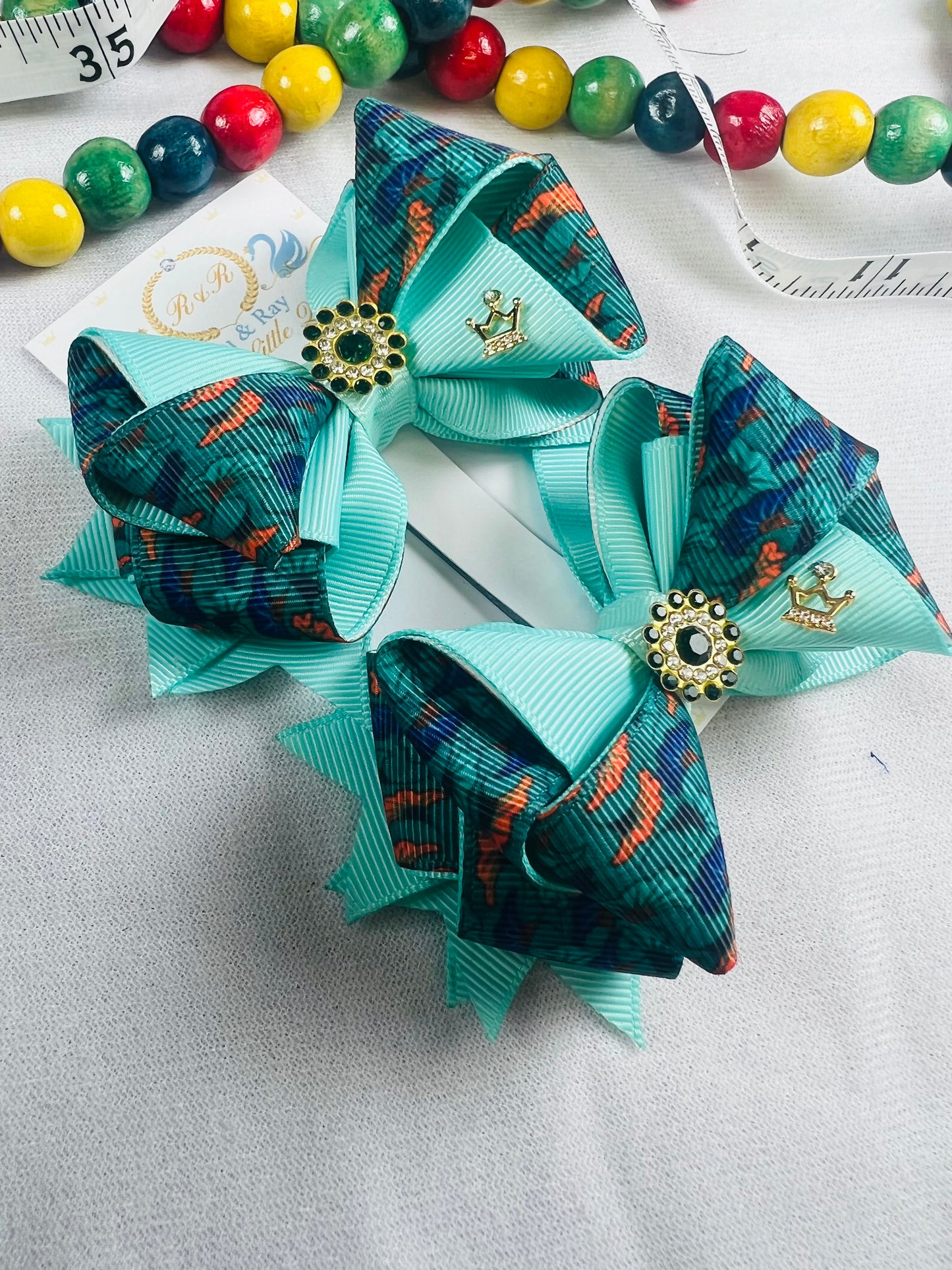 Queen Nandi Zulu Hair Bows