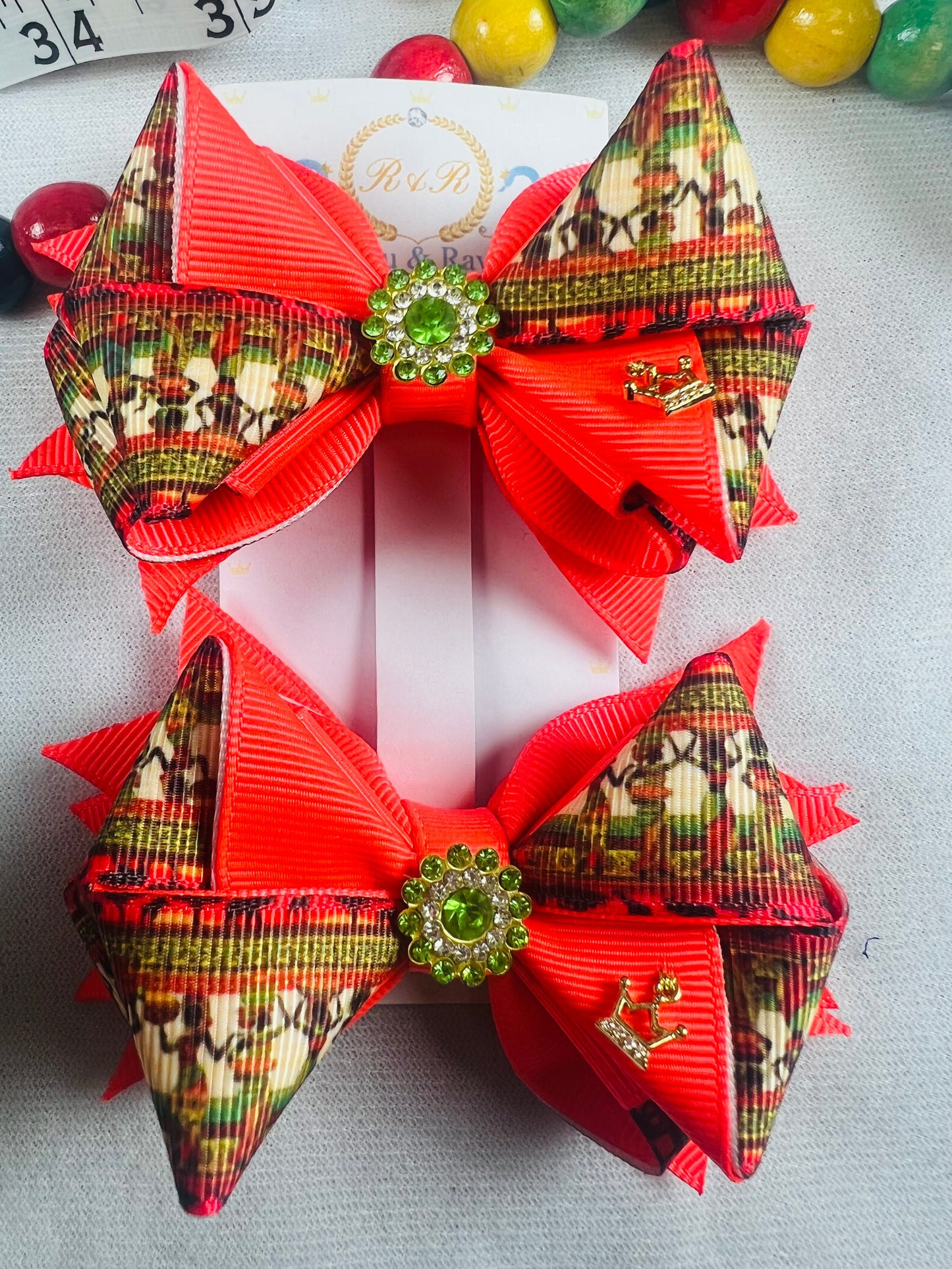 Queen Nandi Zulu Hair Bows