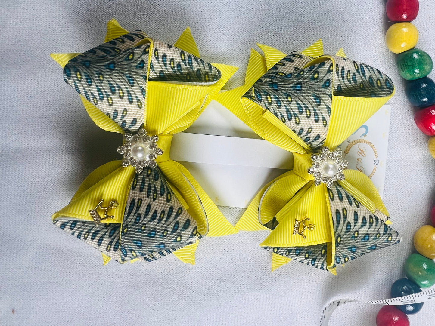 Queen Nandi Zulu Hair Bows