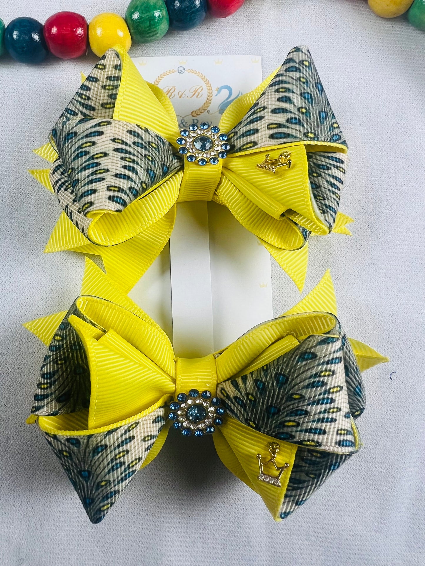 Queen Nandi Zulu Hair Bows