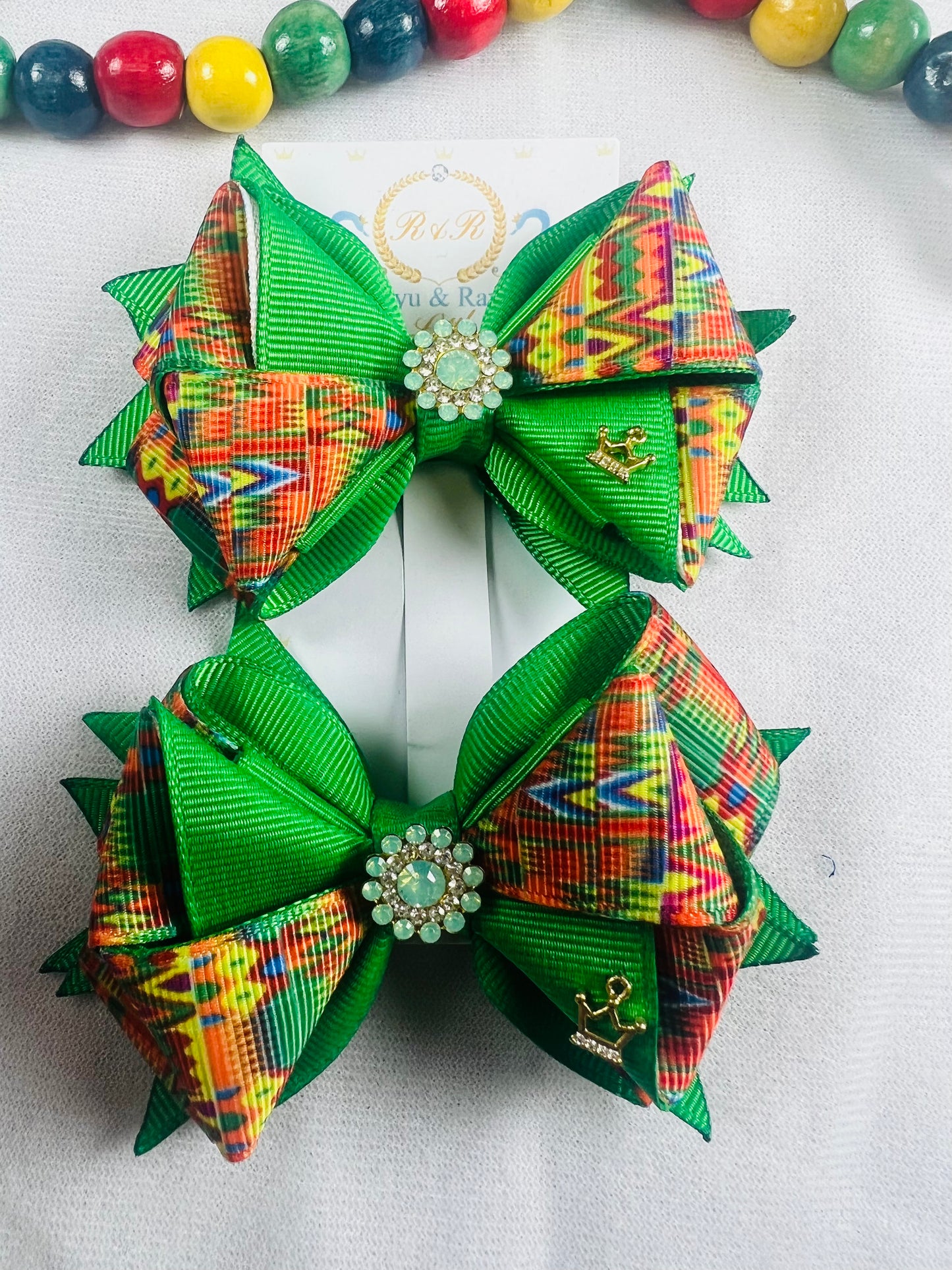 Queen Nandi Zulu Hair Bows