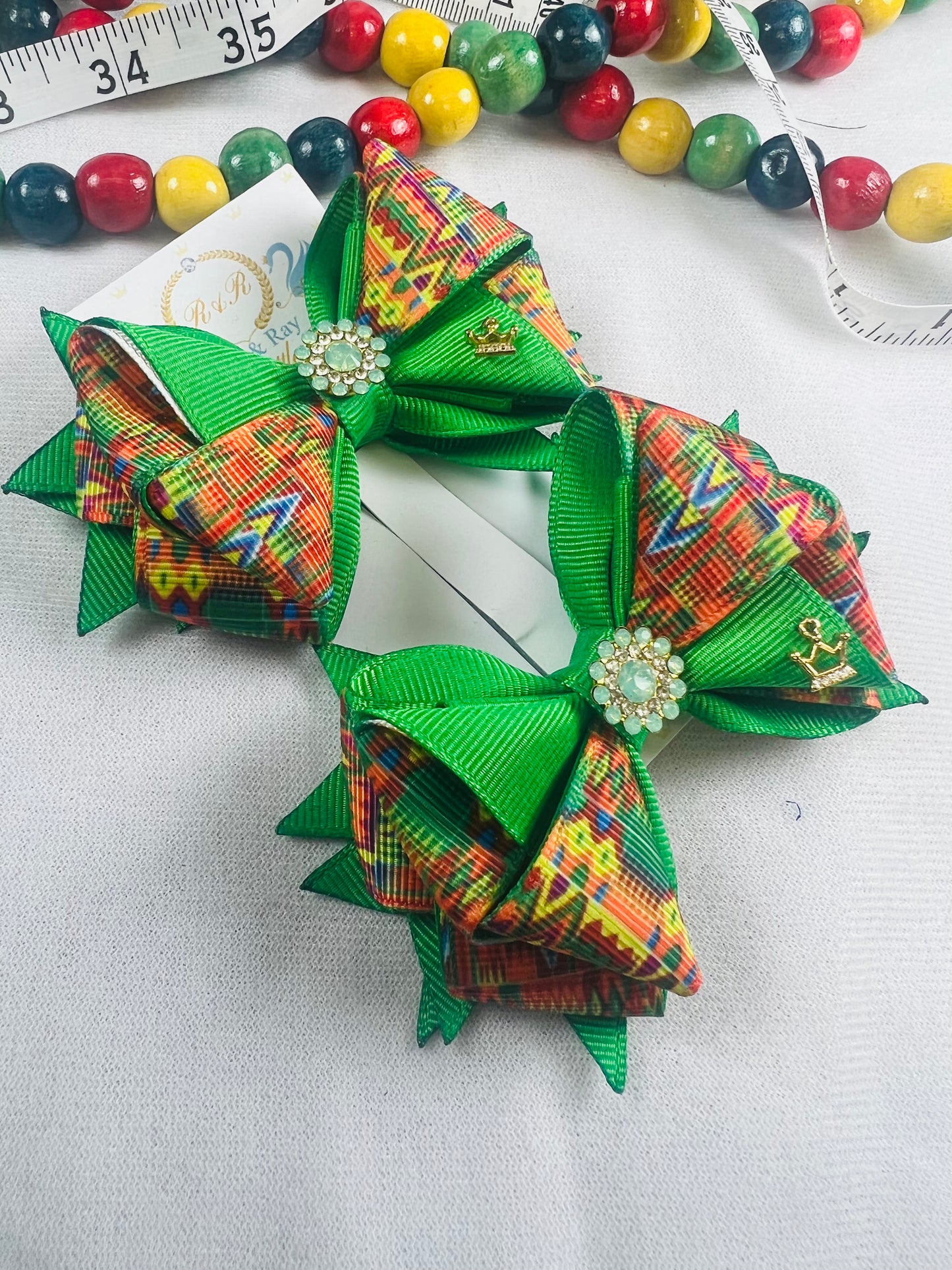 Queen Nandi Zulu Hair Bows