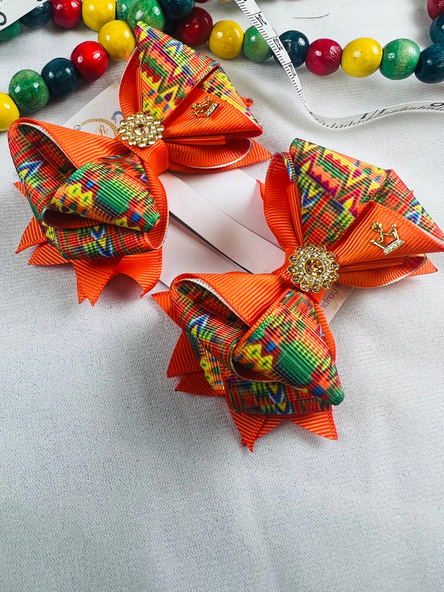 Queen Nandi Zulu Hair Bows