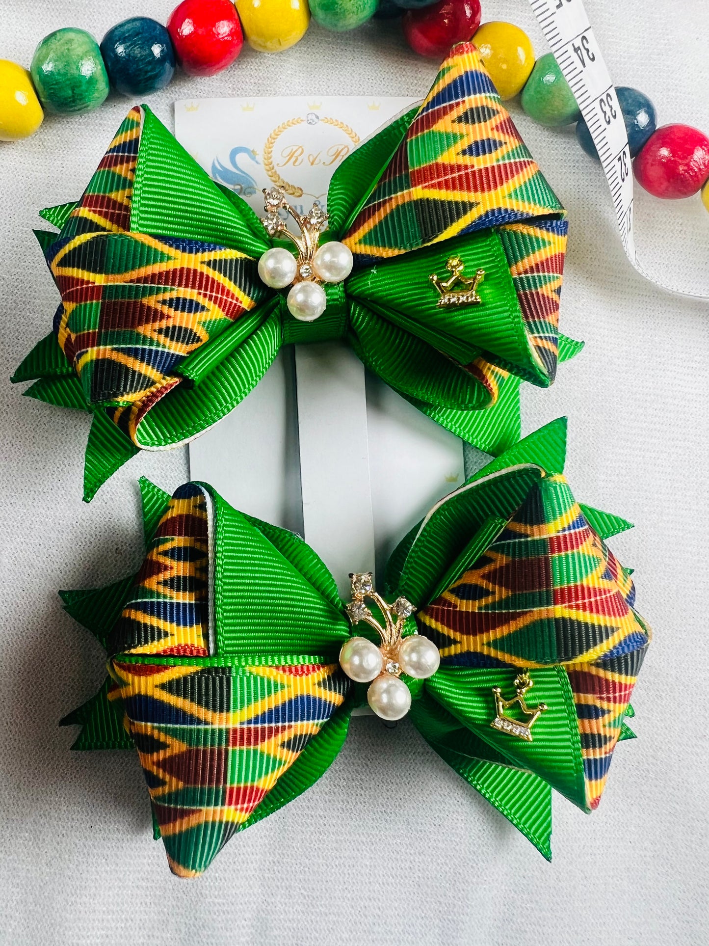 Queen Nandi Zulu Hair Bows