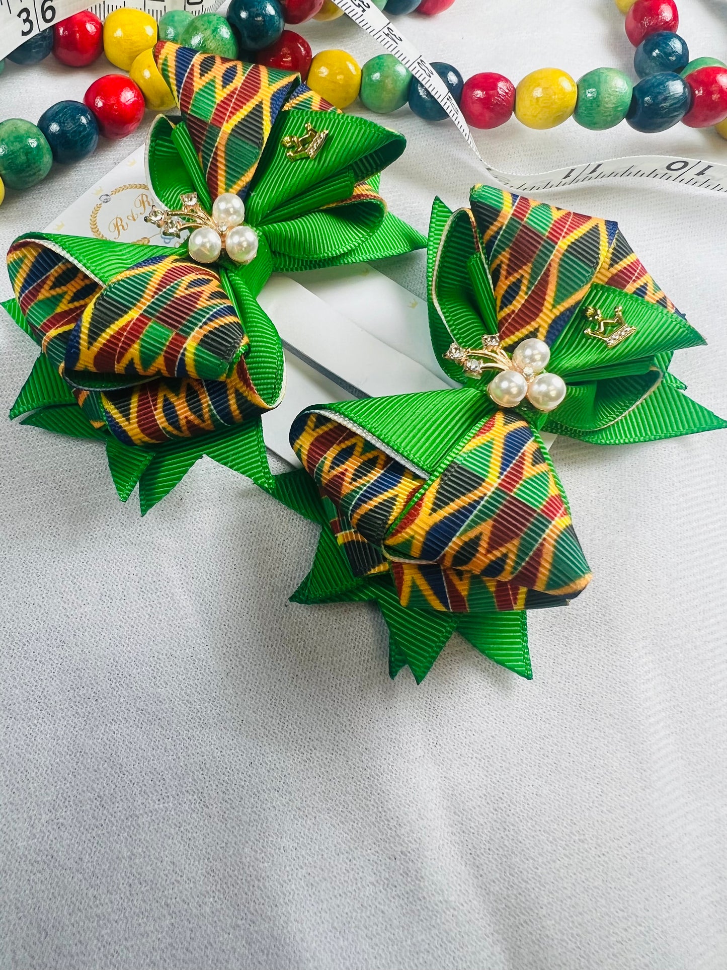 Queen Nandi Zulu Hair Bows