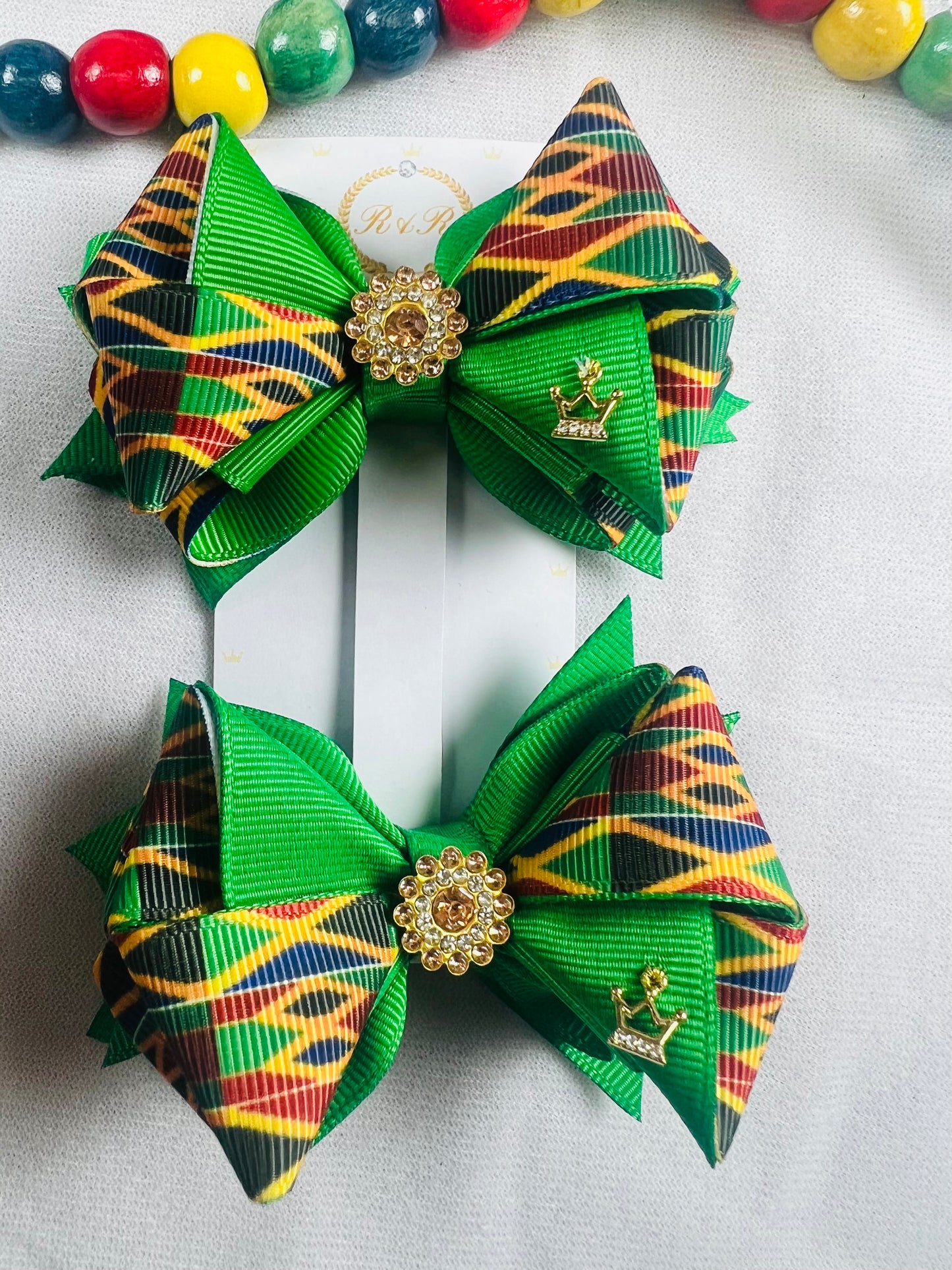 Queen Nandi Zulu Hair Bows