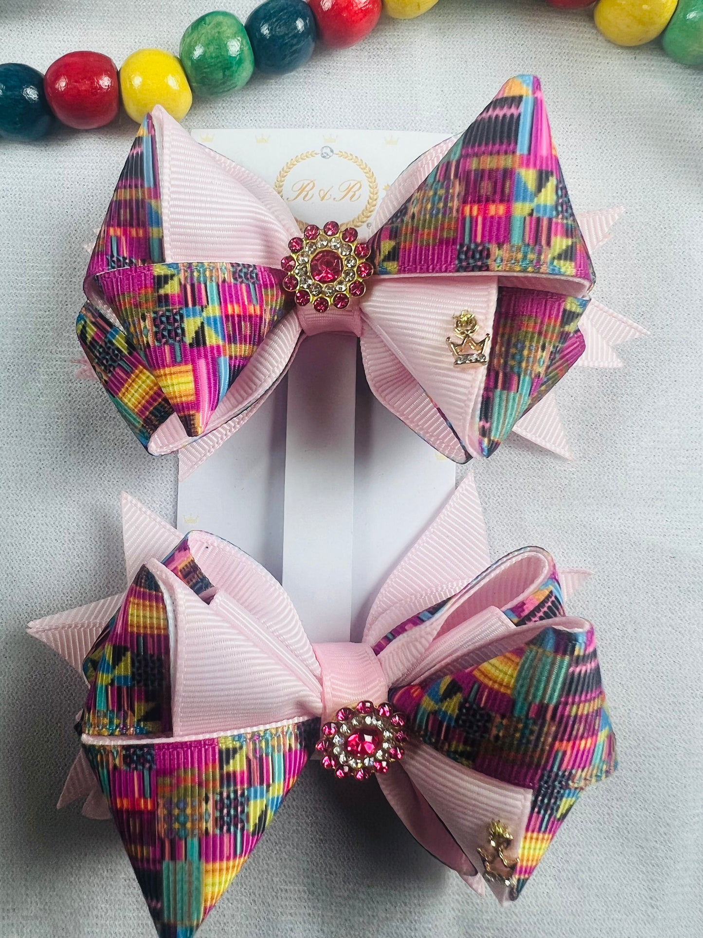 Queen Nandi Zulu Hair Bows