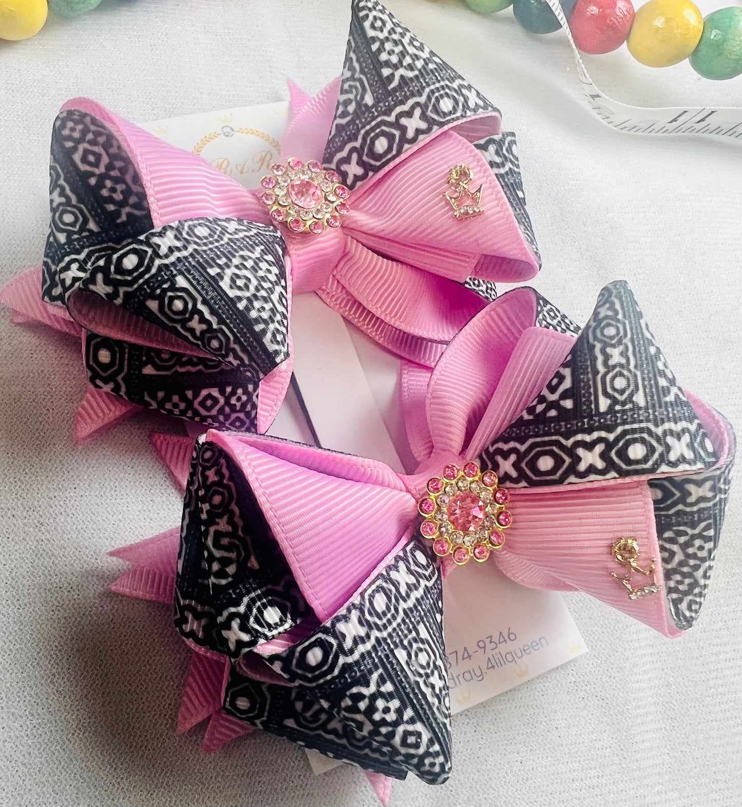 Queen Nandi Zulu Hair Bows