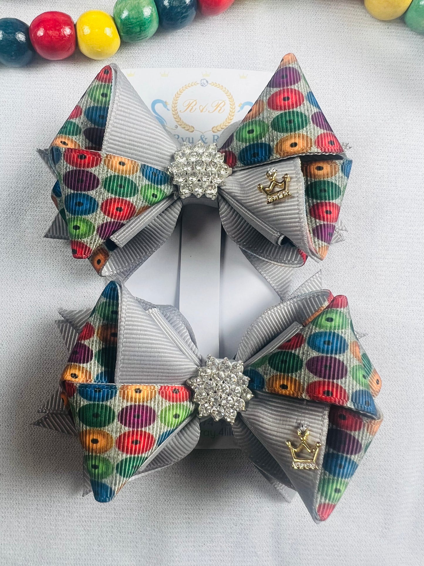 Queen Nandi Zulu Hair Bows