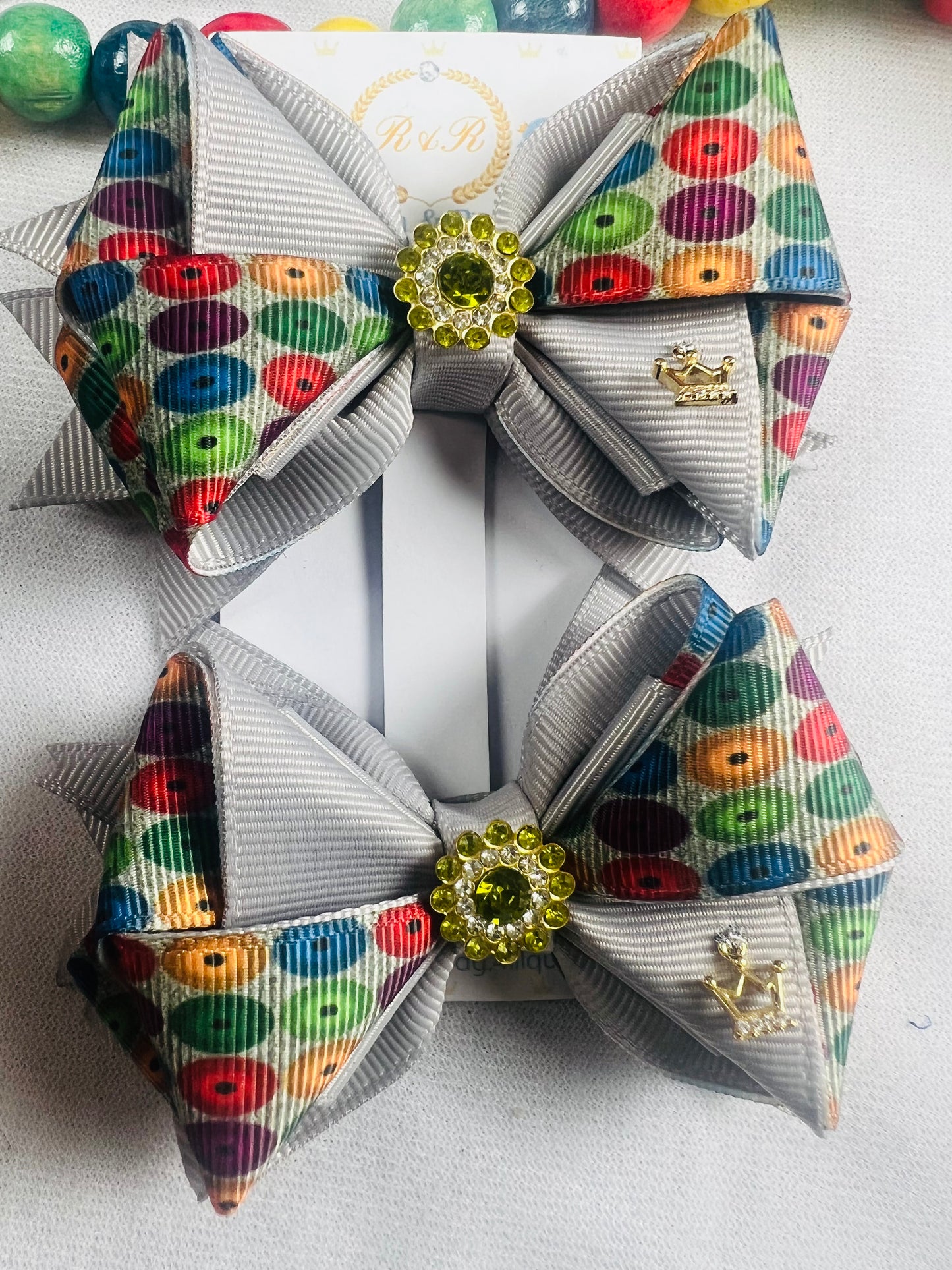 Queen Nandi Zulu Hair Bows