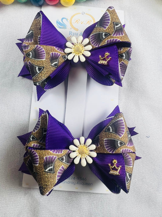 Queen Nandi Zulu Hair Bows