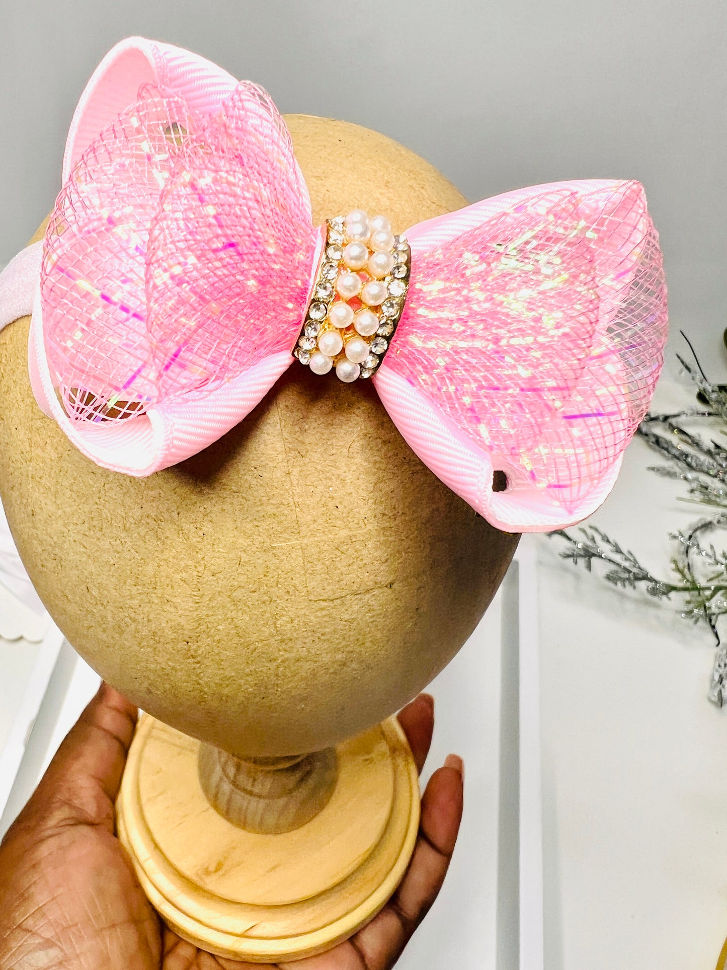 Crinoline Baby headband