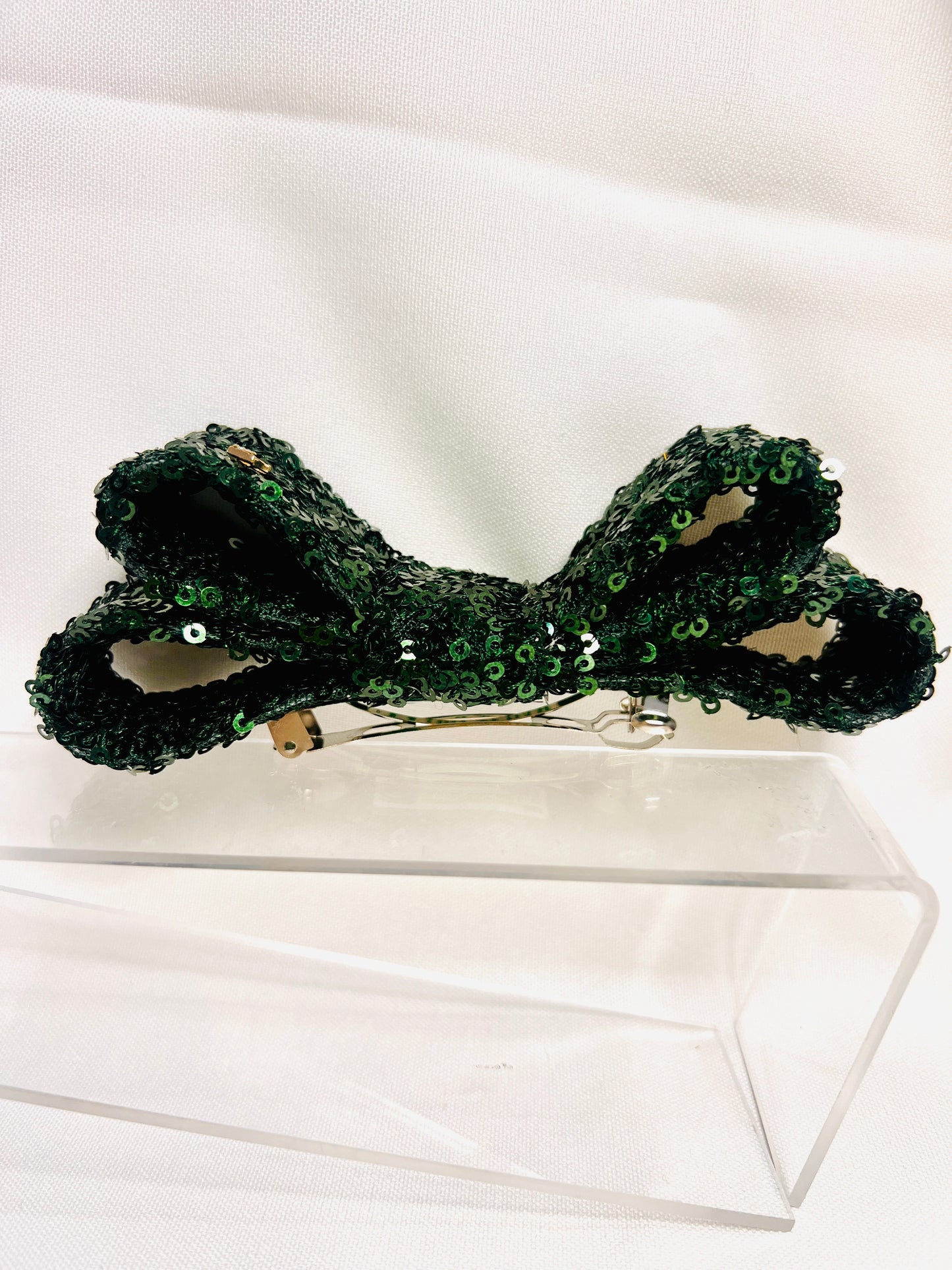 Queen Sequin Hair Bow