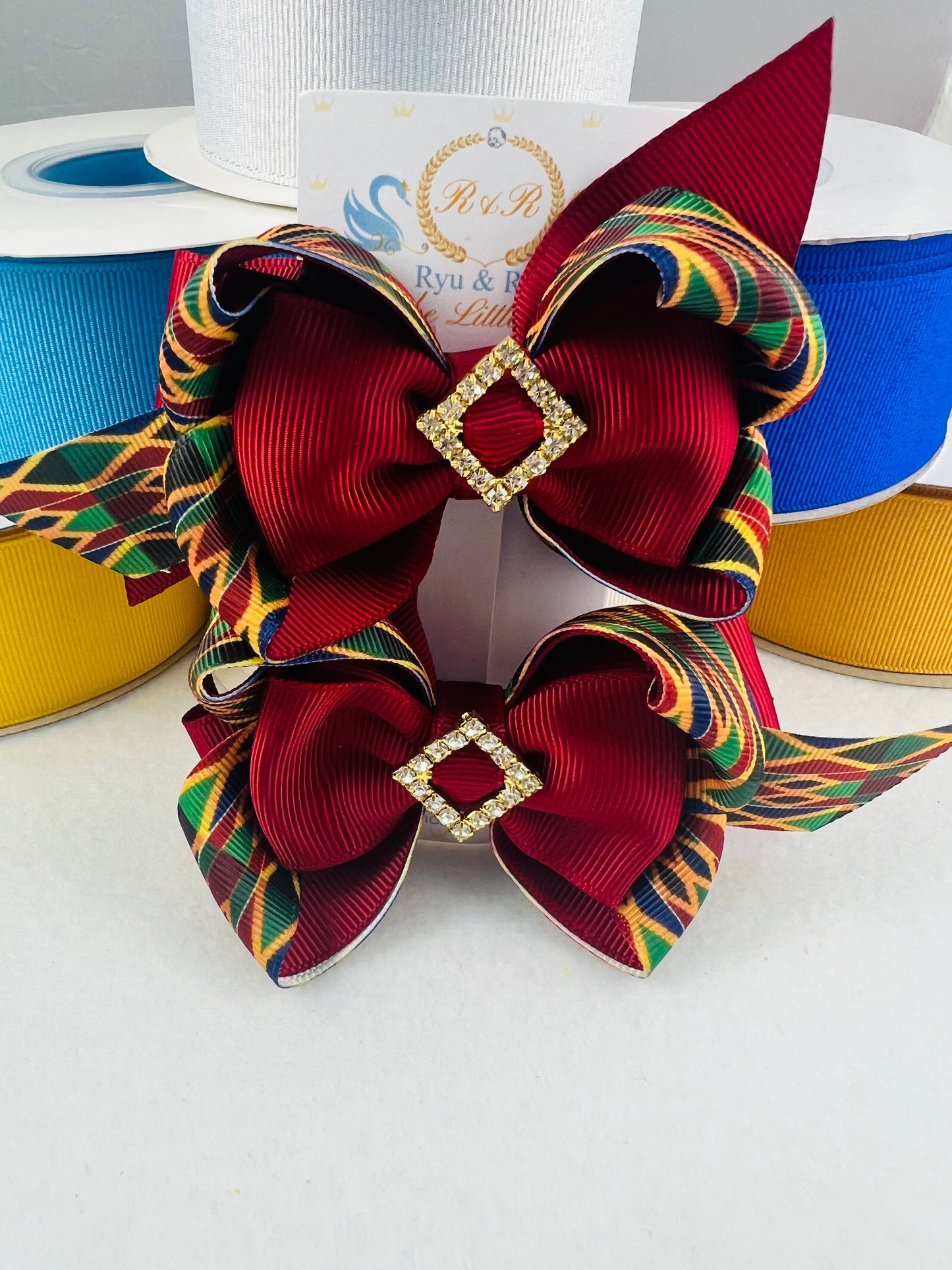 Queen Nzinga Pair of Bows