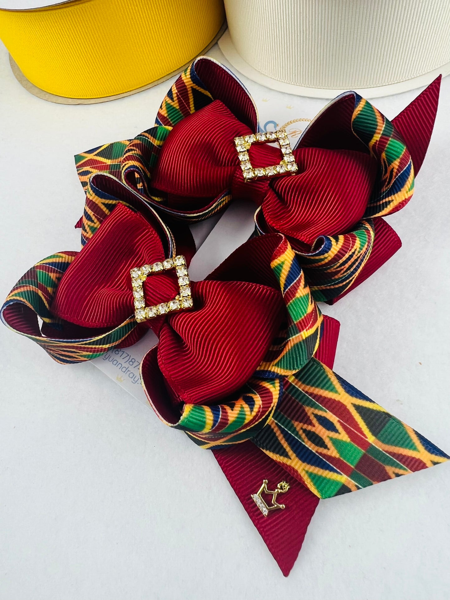 Queen Nzinga Pair of Bows