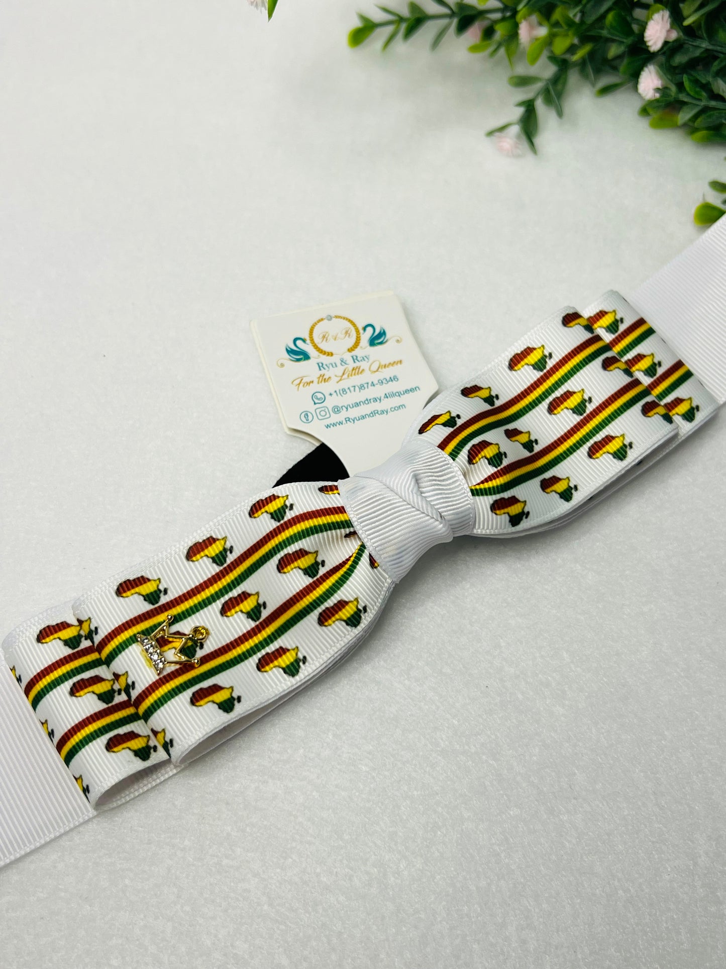 Queen Double Bow Elastic Tie